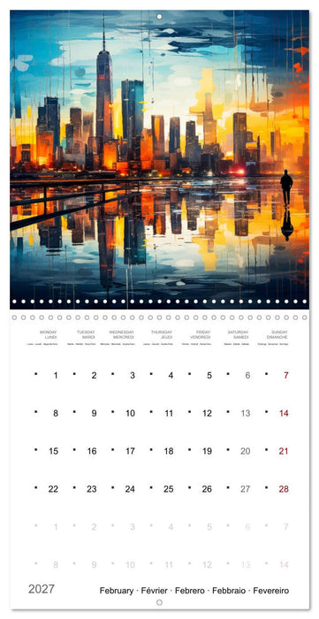 Pop Art New York (CALVENDO Monthly Calendar 2027)