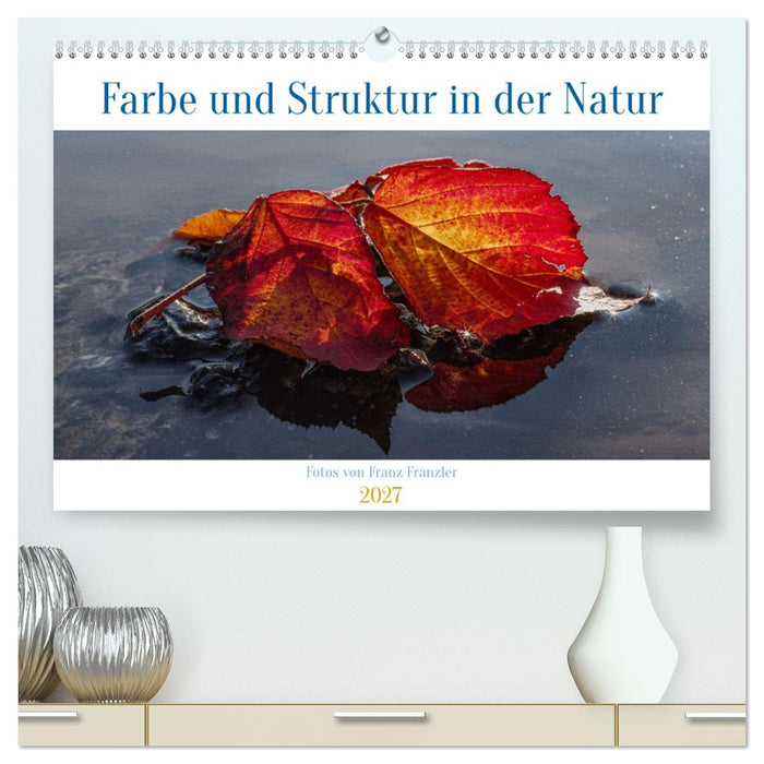 Farbe und Struktur in der Natur (CALVENDO Premium Wandkalender 2027)