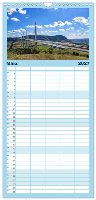 Faszination Frankreich (CALVENDO Familienplaner 2027)