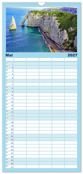 Faszination Frankreich (CALVENDO Familienplaner 2027)