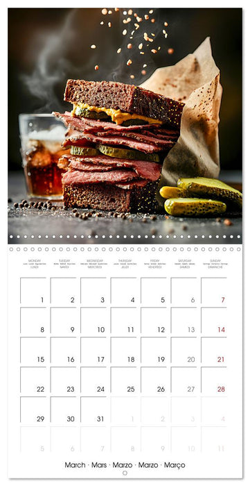 Fast Food Fiesta: 365 Days of Fast Food Delights (CALVENDO Monthly Calendar 2027)