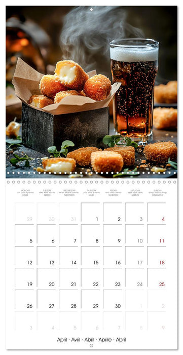 Fast Food Fiesta: 365 Days of Fast Food Delights (CALVENDO Monthly Calendar 2027)