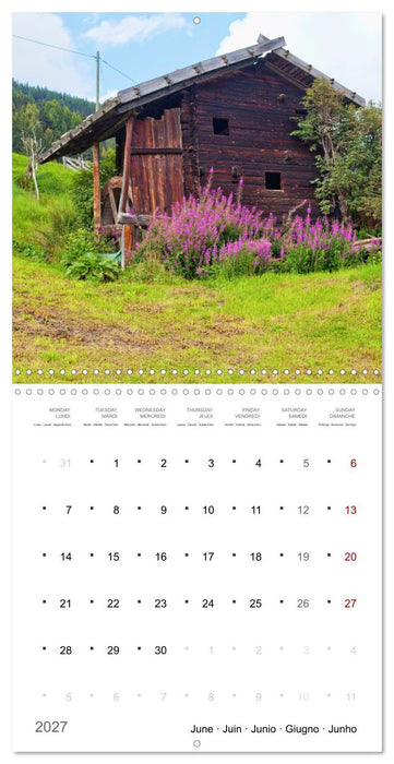 South Tyrol the last mills (CALVENDO Monthly Calendar 2027)