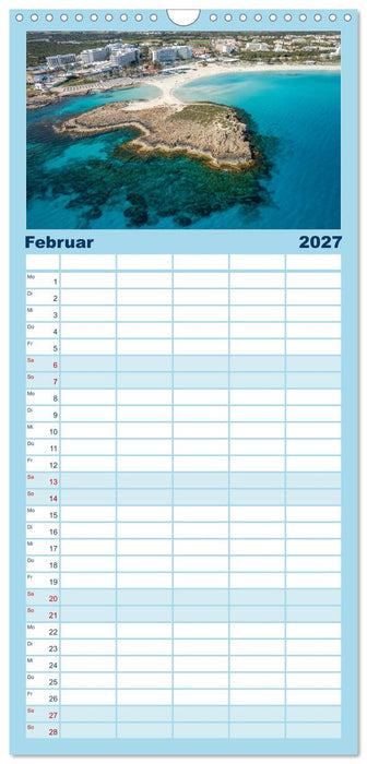 Trauminsel Zypern (CALVENDO Familienplaner 2027)