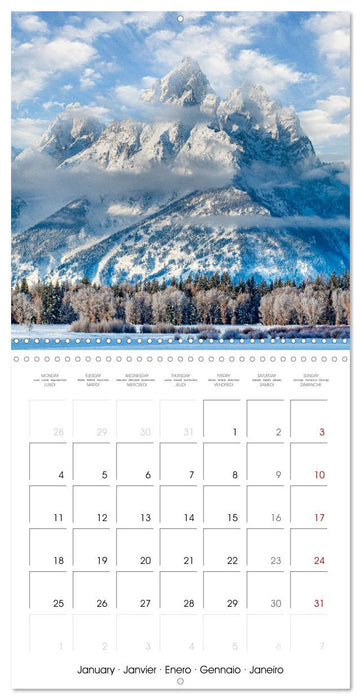 Teton National Park (CALVENDO Monthly Calendar 2027)