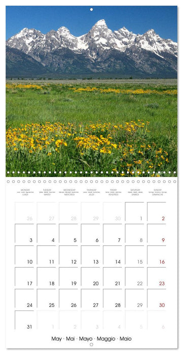 Teton National Park (CALVENDO Monthly Calendar 2027)