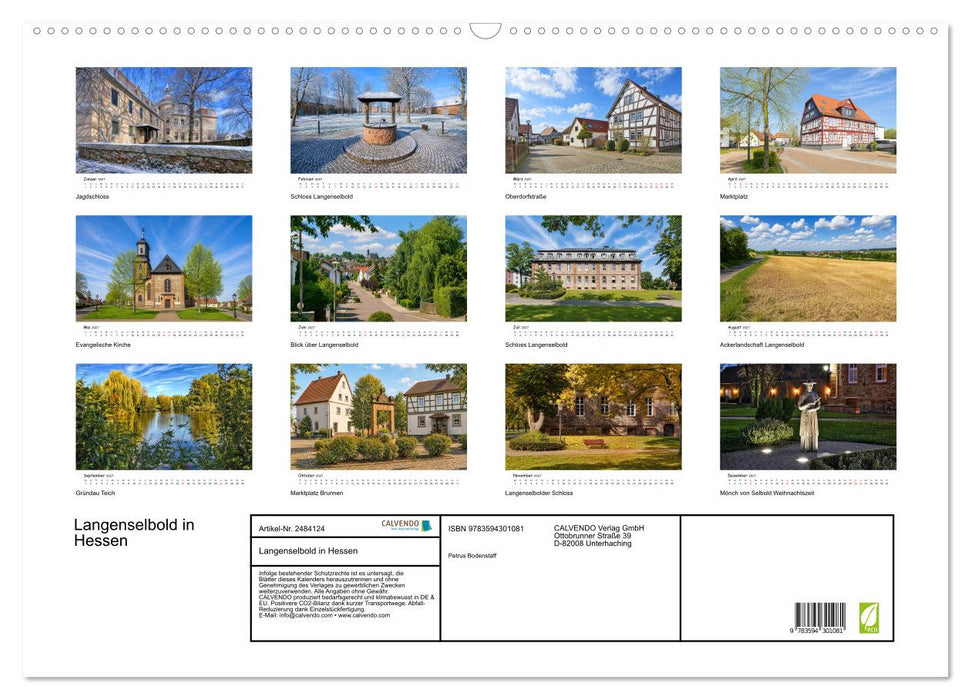 Langenselbold in Hessen (CALVENDO Wandkalender 2027)