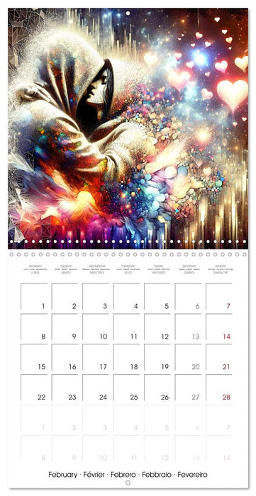 Les liens de l'amour (CALVENDO Calendrier mensuel 2027)