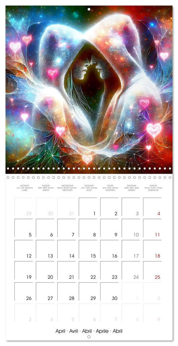 Les liens de l'amour (CALVENDO Calendrier mensuel 2027)