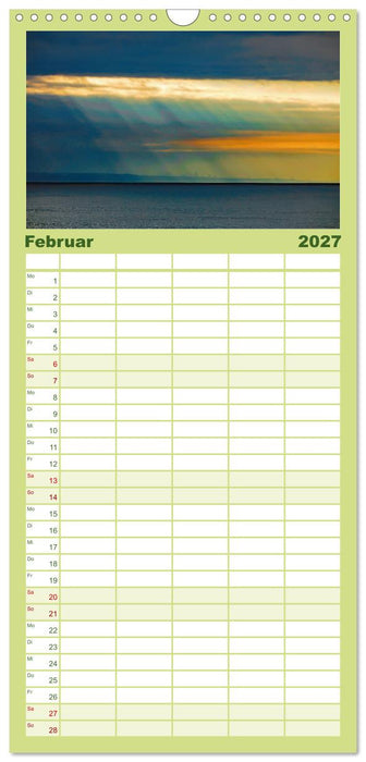 Von Vancouver nach Alaska (CALVENDO Familienplaner 2027)
