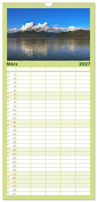 Von Vancouver nach Alaska (CALVENDO Familienplaner 2027)