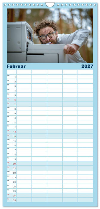 Ich liebe jeden Tag im Büro (CALVENDO Familienplaner 2027)