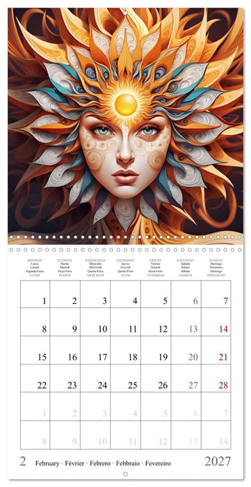 Univers Enchanteresses (CALVENDO Calendrier mensuel 2027)