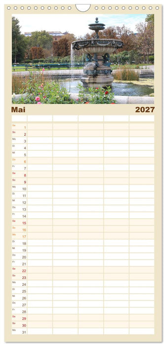 Bezauberndes Wien (CALVENDO Familienplaner 2027)