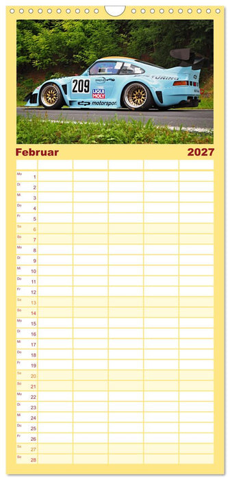 Rally Ikonen (CALVENDO Familienplaner 2027)