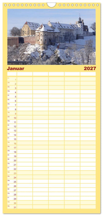 Süddeutschland im Fokus (CALVENDO Familienplaner 2027)