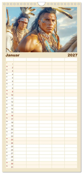 Den Wilden Westen hautnah erfahren (CALVENDO Familienplaner 2027)