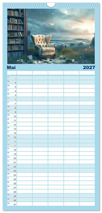 Sesselgeschichten (CALVENDO Familienplaner 2027)