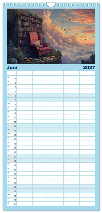Sesselgeschichten (CALVENDO Familienplaner 2027)