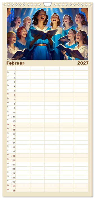 Du bist nicht alleine! (CALVENDO Familienplaner 2027)