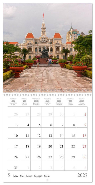 Colours of Vietnam (CALVENDO Monthly Calendar 2027)