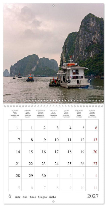 Colours of Vietnam (CALVENDO Monthly Calendar 2027)