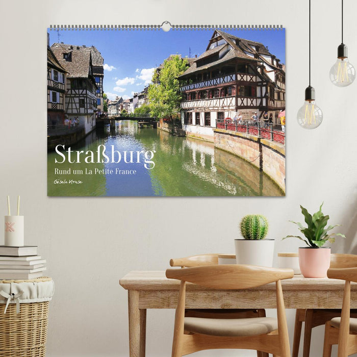Straßburg - Rund um La Petite France (CALVENDO Wandkalender 2027)