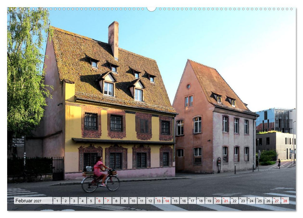Straßburg - Rund um La Petite France (CALVENDO Wandkalender 2027)