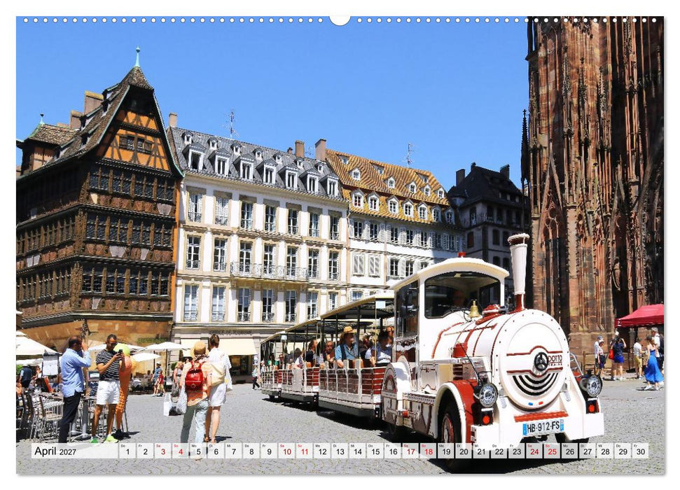 Straßburg - Rund um La Petite France (CALVENDO Wandkalender 2027)