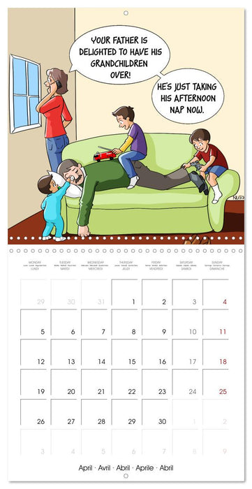 OK, Boomer - Cartoons (CALVENDO Monthly Calendar 2027)
