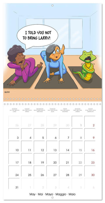 OK, Boomer - Cartoons (CALVENDO Monthly Calendar 2027)