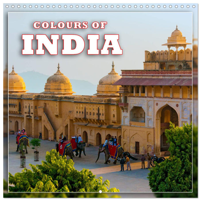 COLOURS OF INDIA (CALVENDO Monthly Calendar 2027)