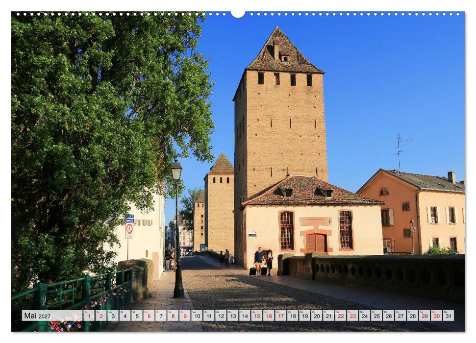 Straßburg - Rund um La Petite France (CALVENDO Premium Wandkalender 2027)