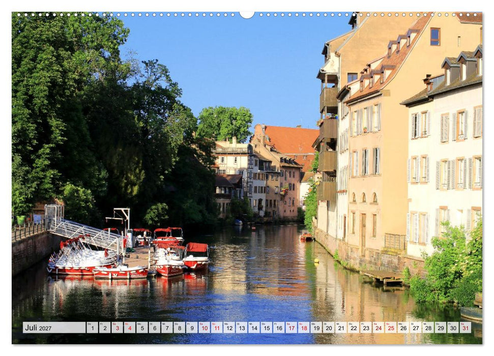 Straßburg - Rund um La Petite France (CALVENDO Premium Wandkalender 2027)