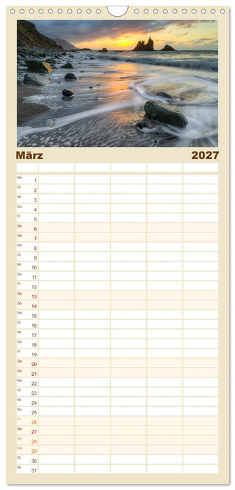 Faszination Teneriffa (CALVENDO Familienplaner 2027)