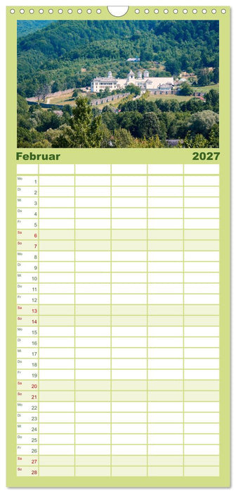 Streifzüge durch die Walachei (CALVENDO Familienplaner 2027)