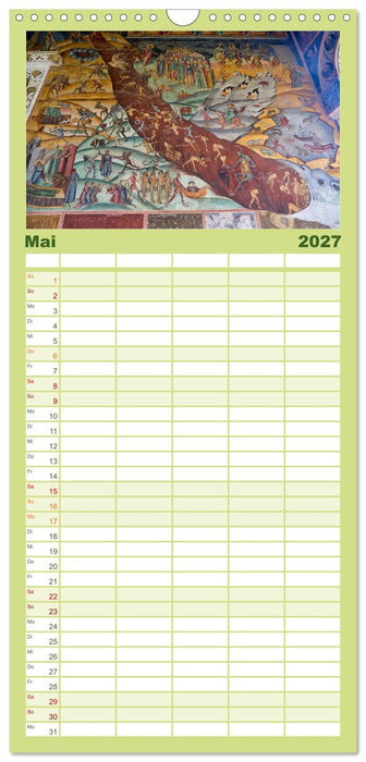 Streifzüge durch die Walachei (CALVENDO Familienplaner 2027)