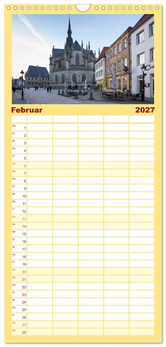 Osnabrück - Momente einer Reise (CALVENDO Familienplaner 2027)