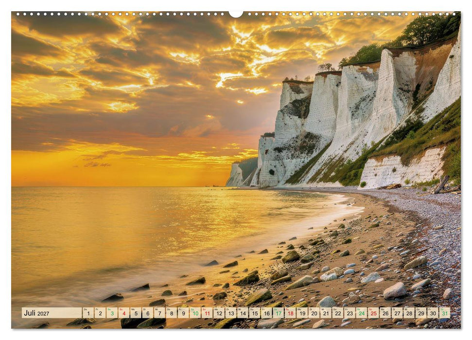 Die Ostseeküste zu den Jahreszeiten (CALVENDO Premium Wandkalender 2027)