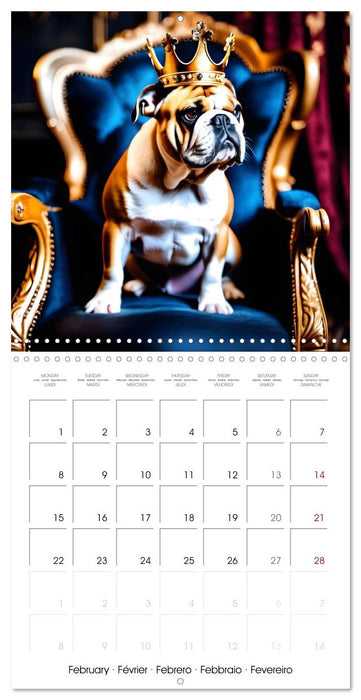 Dogs with matching hats (CALVENDO Monthly Calendar 2027)