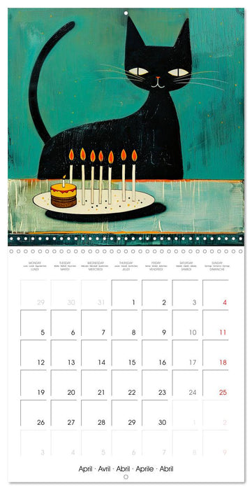 When Animals Celebrate (CALVENDO Monthly Calendar 2027)