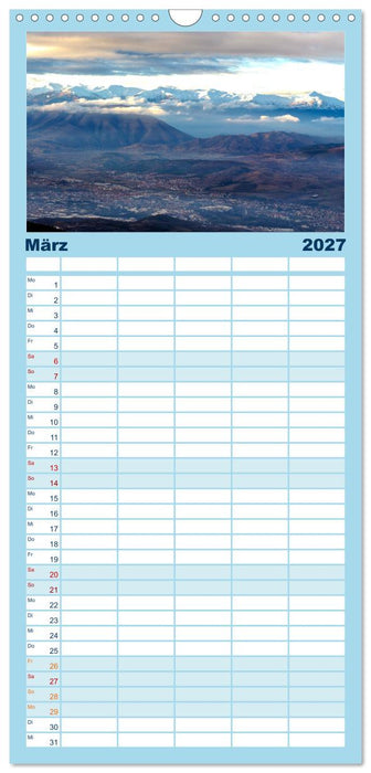 Skopje - Nordmazedoniens überraschende Hauptstadt (CALVENDO Familienplaner 2027)