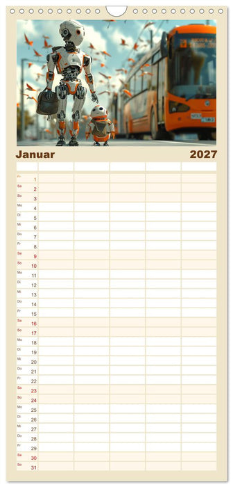 In Zukunft ändert sich nicht viel (CALVENDO Familienplaner 2027)