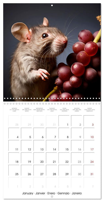 Clever Rats (CALVENDO Monthly Calendar 2027)