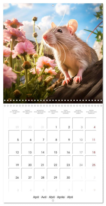 Clever Rats (CALVENDO Monthly Calendar 2027)