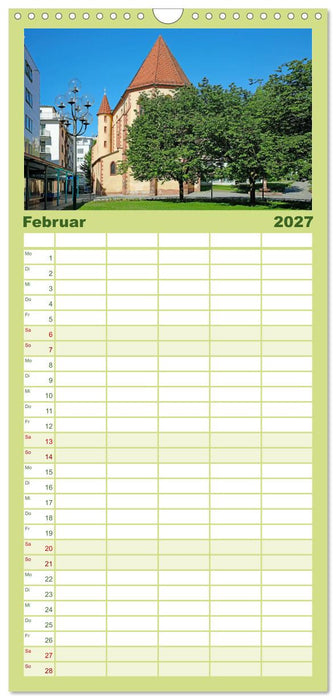 So schön ist Pforzheim (CALVENDO Familienplaner 2027)