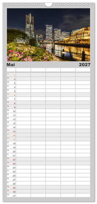JAPAN Reise durch Zeit und Schönheit (CALVENDO Familienplaner 2027)