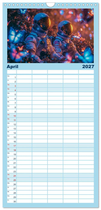 Galaktische Abenteuer (CALVENDO Familienplaner 2027)