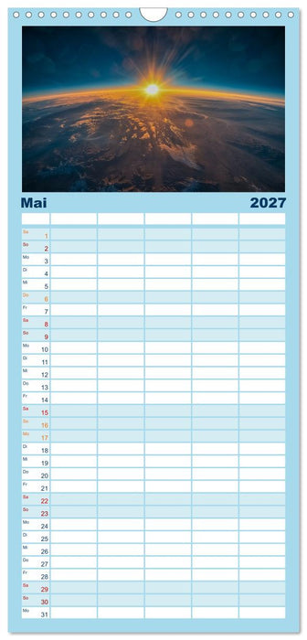 Galaktische Abenteuer (CALVENDO Familienplaner 2027)