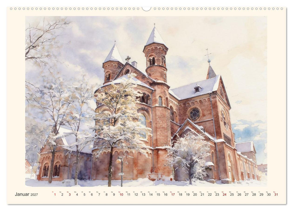 Charmantes Saarland (CALVENDO Wandkalender 2027)